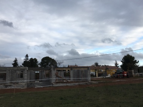 Construction d'une villa dans le Var