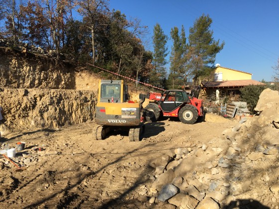 Travaux de terrassement